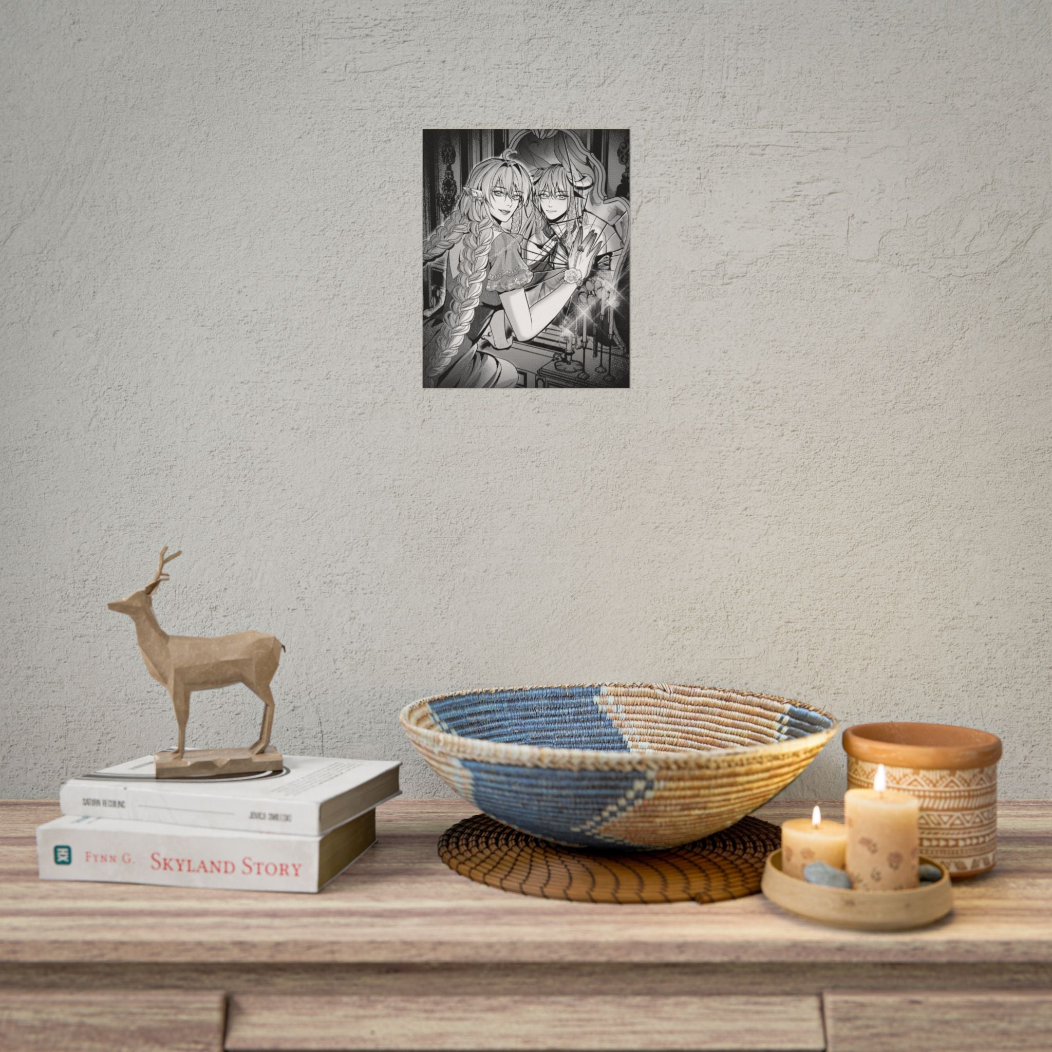 Marruwuchan "Mirrored Reflection" Poster