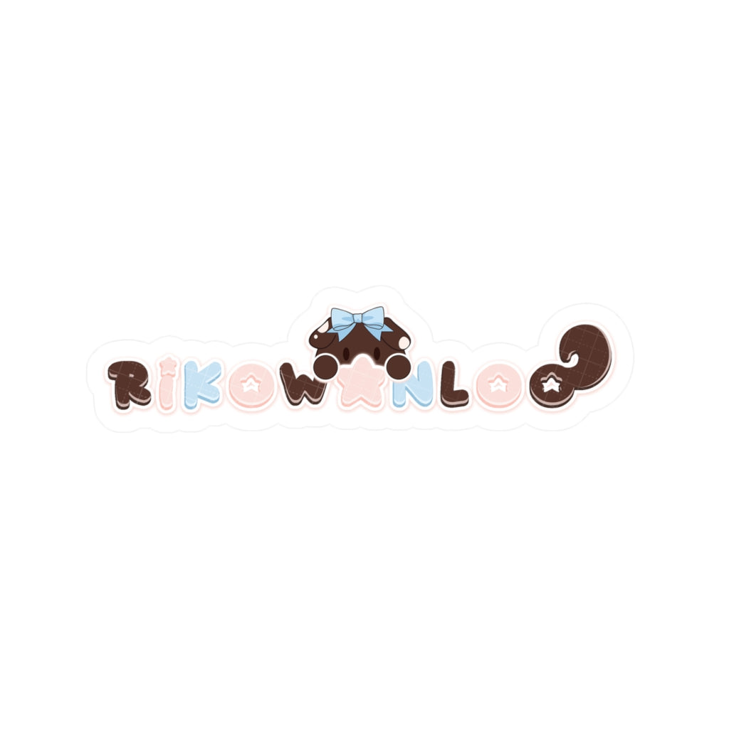 Rikowanloo "Logo" Sticker