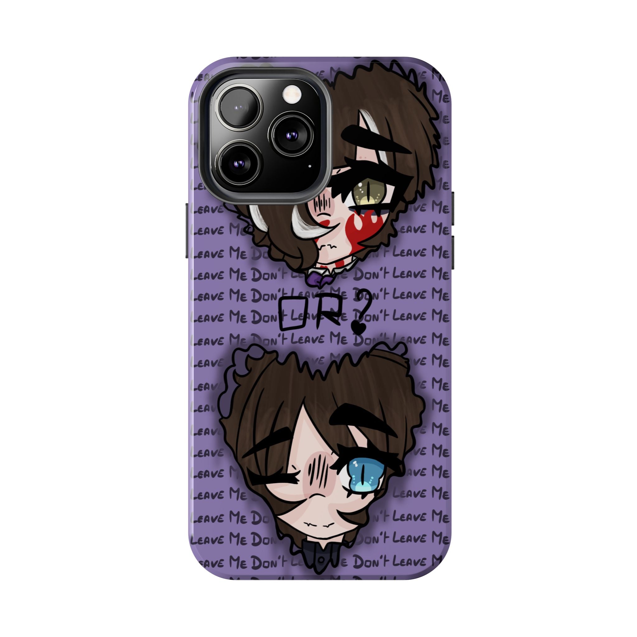 Renée Lysobore "Me or Them" Phone Case