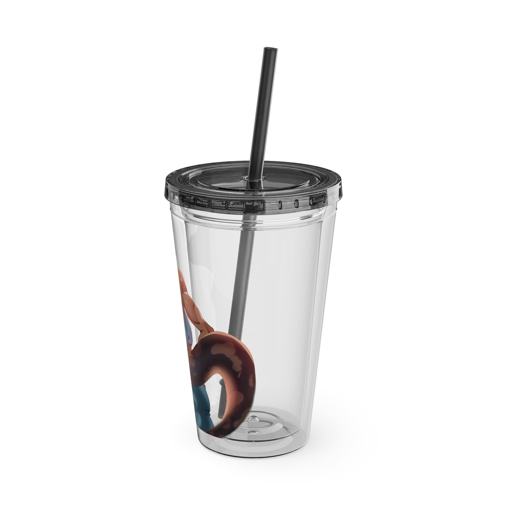 KeytheMoo "Talk to the Tail" Acrylic Tumbler