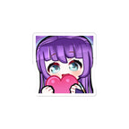 ZerosOcean Heart Sticker