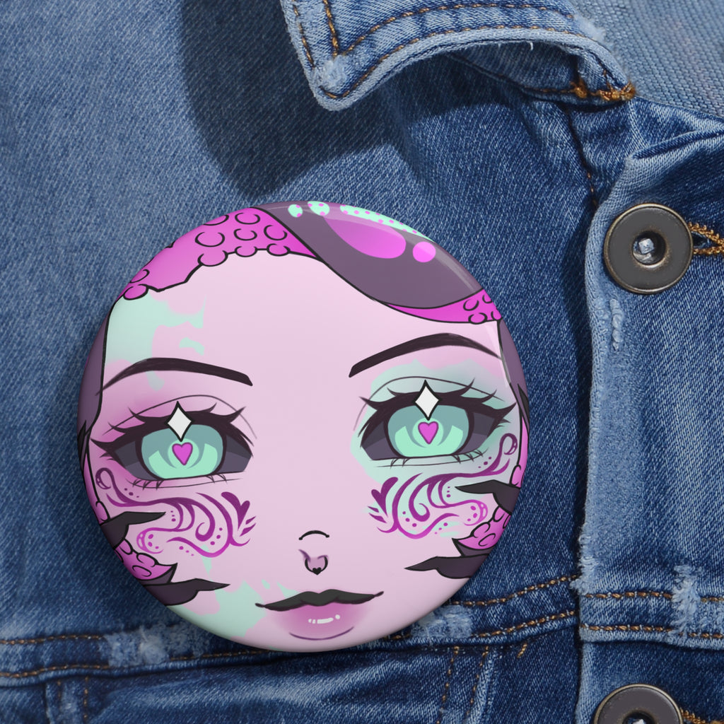 EnbyTTV "Pastel Hex" Pin Button