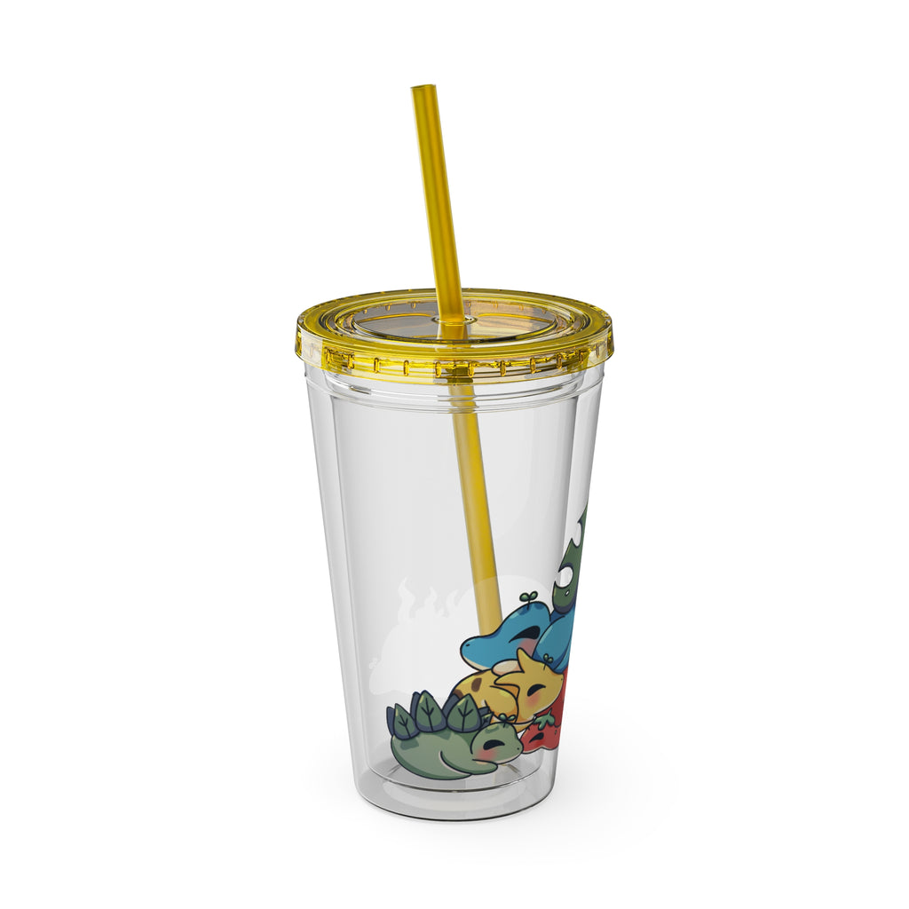 DinoSpr0ut "Family Nap" Tumbler