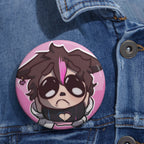 Neppix "Pleading" Pin Button - KatDragonz