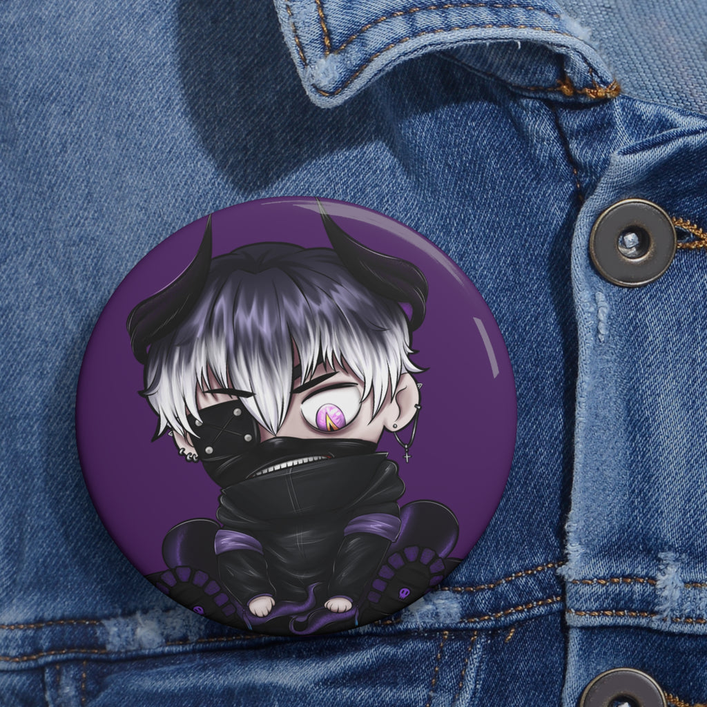 Ghastly Pin Button