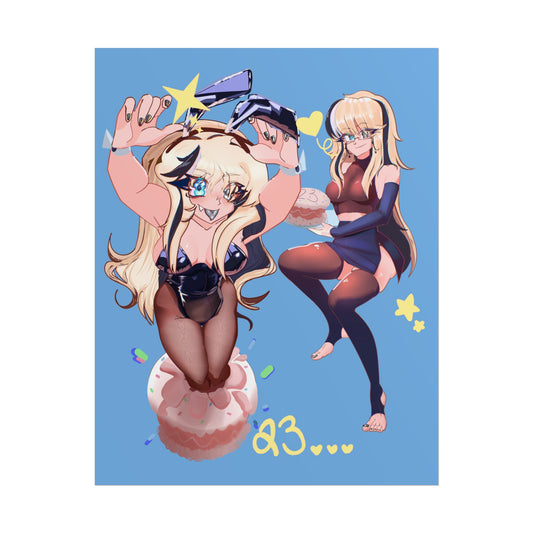 Meruccubi Birthday Poster