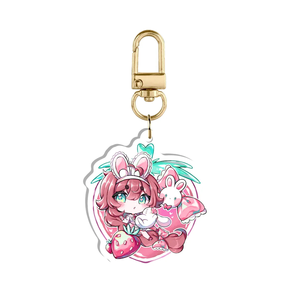 Hebe "Tropical Bunny" Keychain