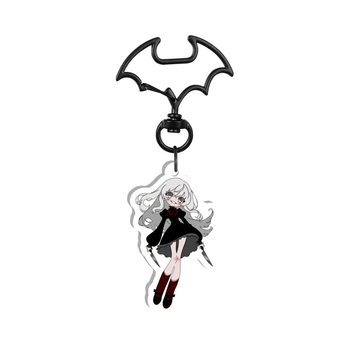 Aoife Aisling "Yan" Front-Side Holographic Keychain