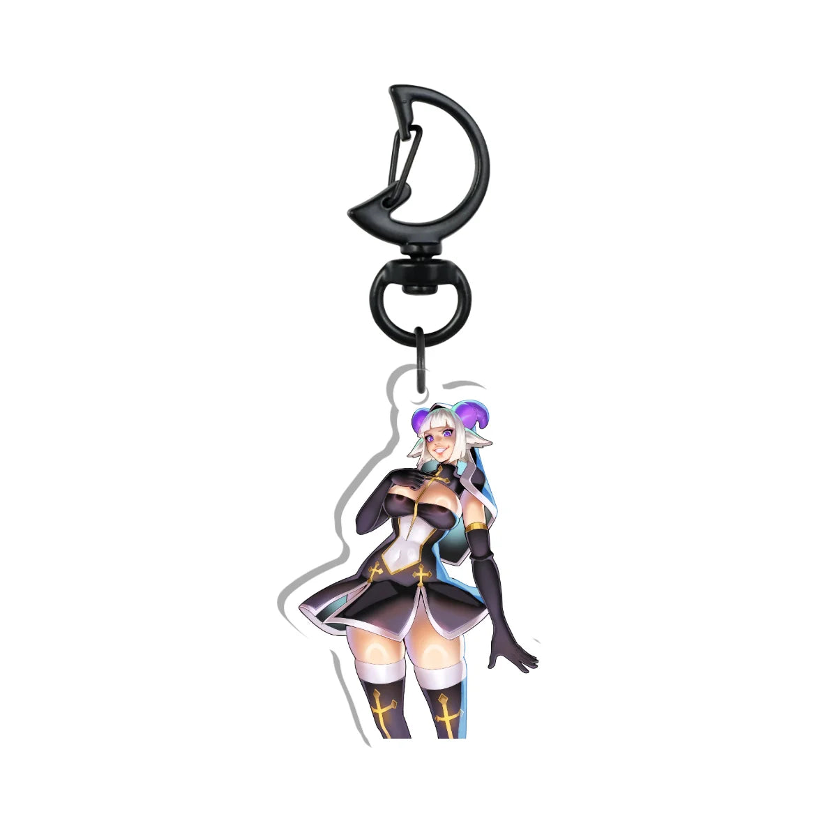 LIMITED Bobamai "Nun's Delight" Keychain
