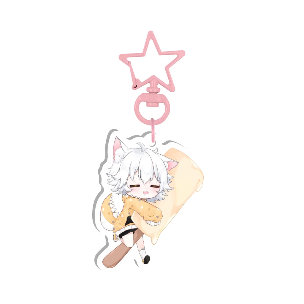 CrumDumpstr "Melting Popsicle" Keychain
