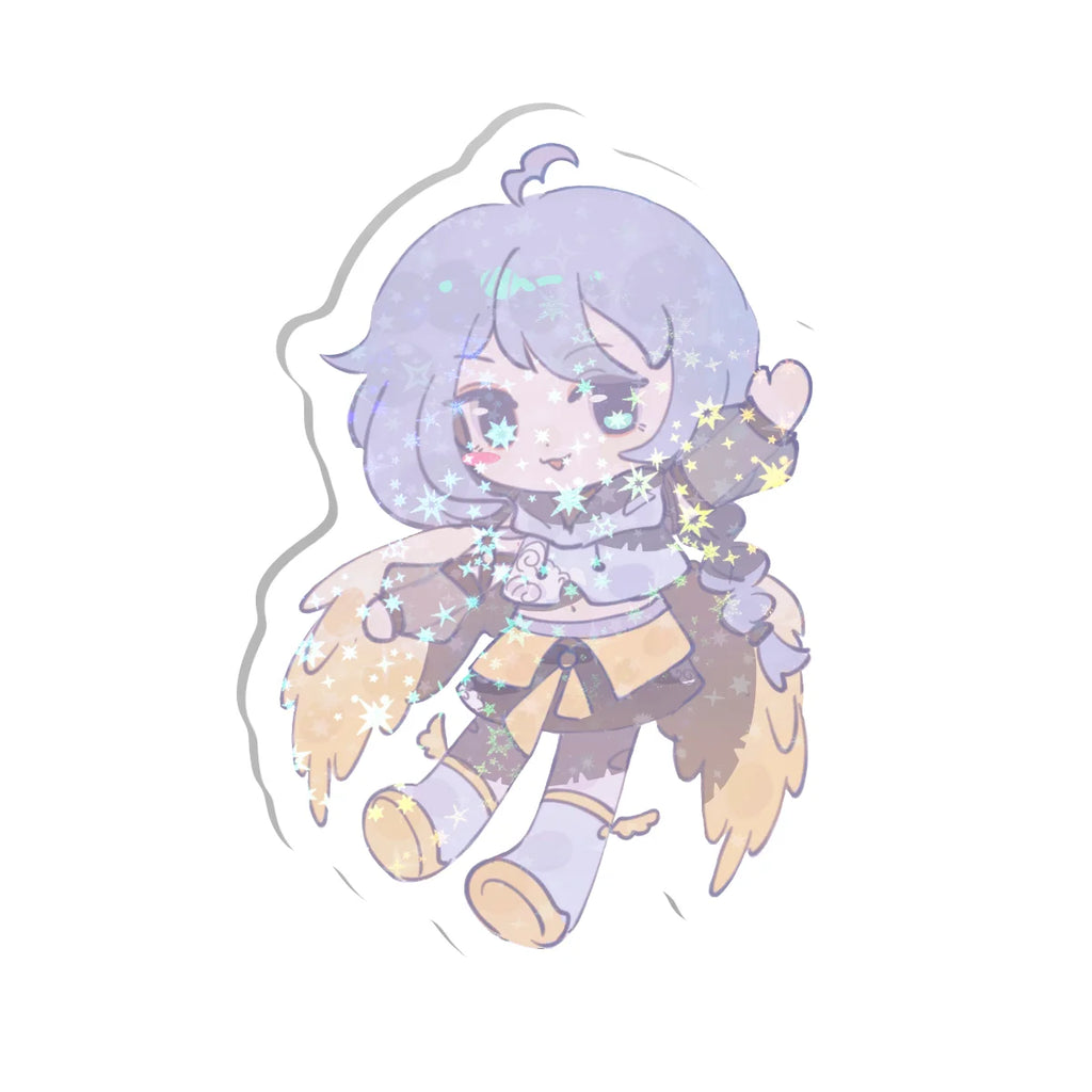 SnowyYuma Front-Side Holographic Pin