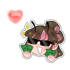 Lychibe "Rich" Acrylic Pin