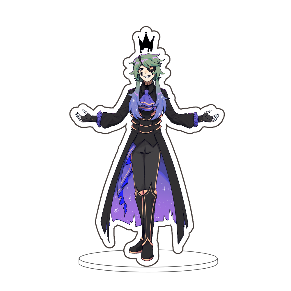 Specter Jester "Let's Begin" Standee