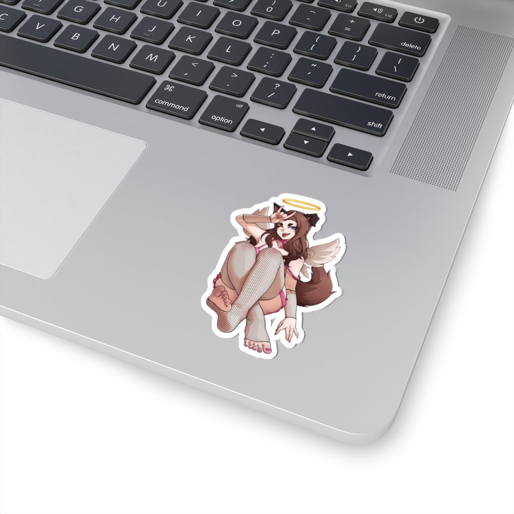 kittentay "Rock Out" Sticker