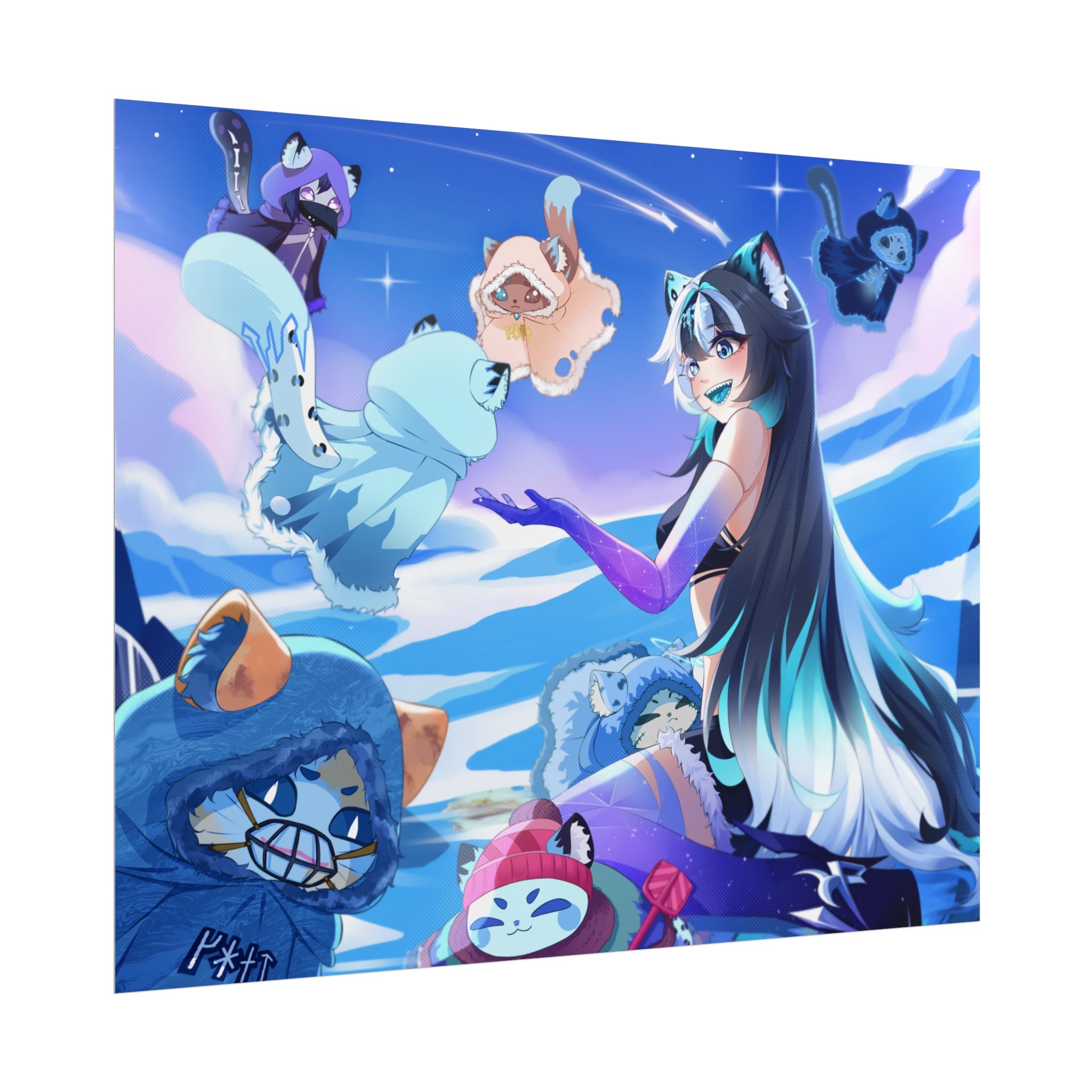 Mimi "Furry Friends" Poster