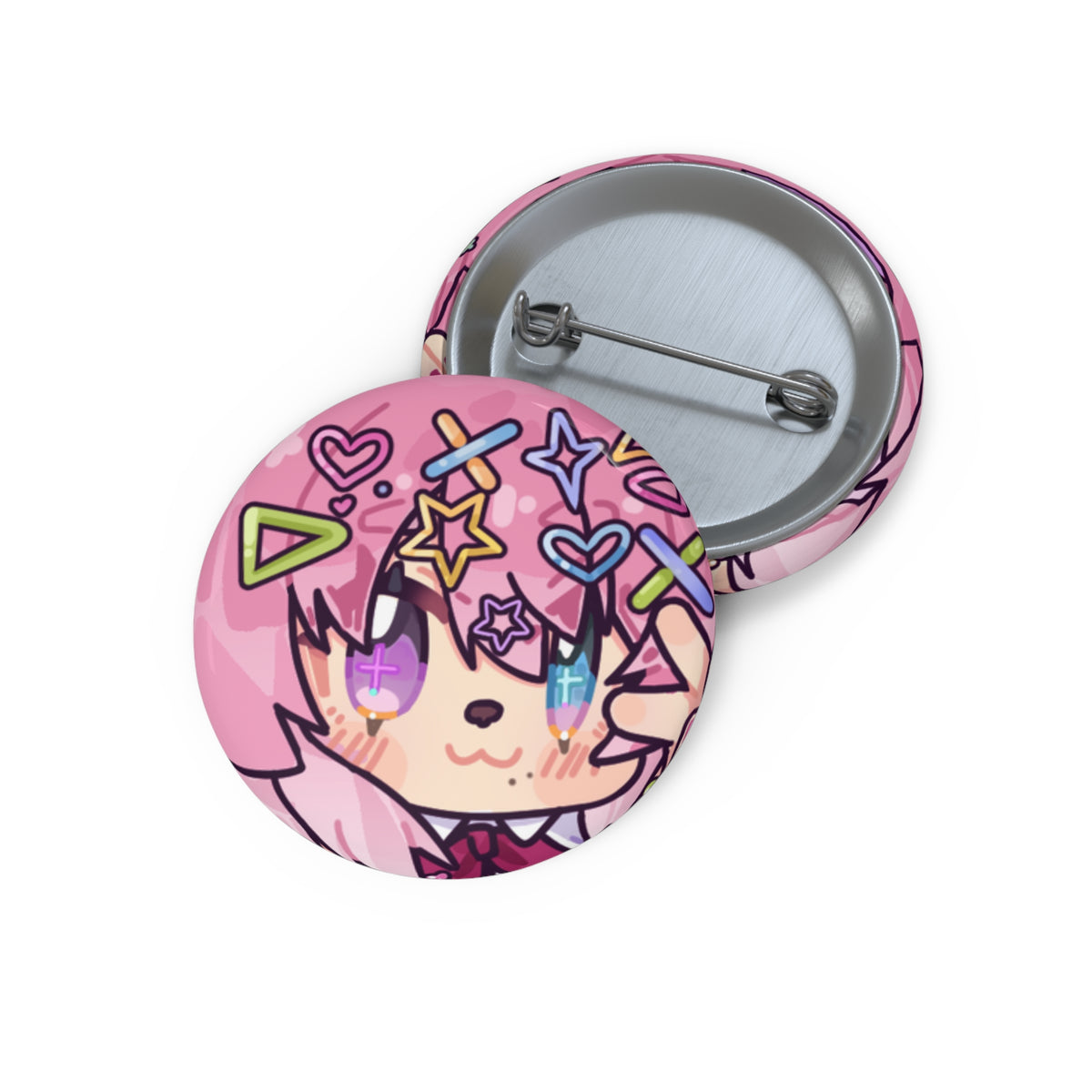 Miaocchi "Say Peace" Pin Button