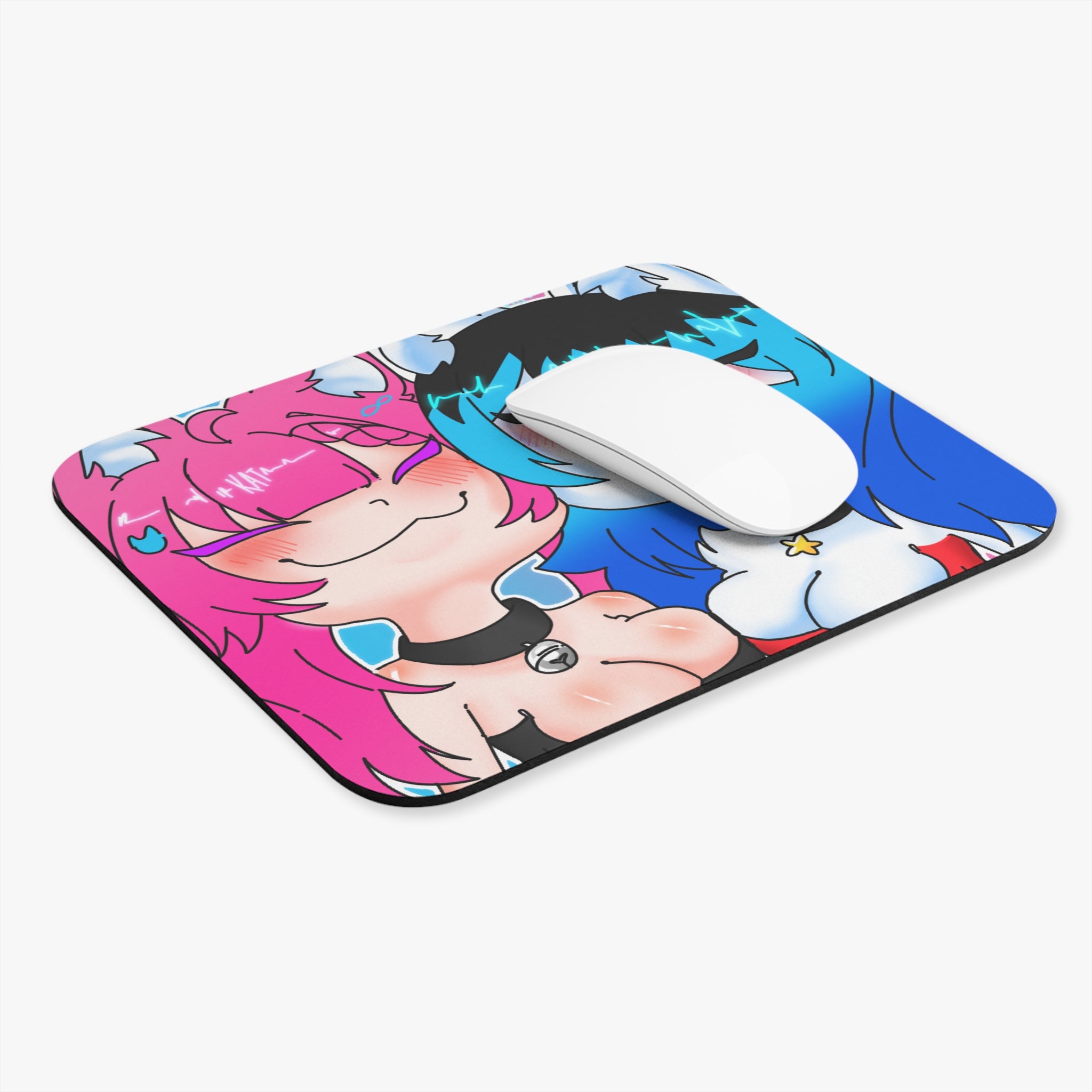 Yuki y Kat Valentine's Mousepad