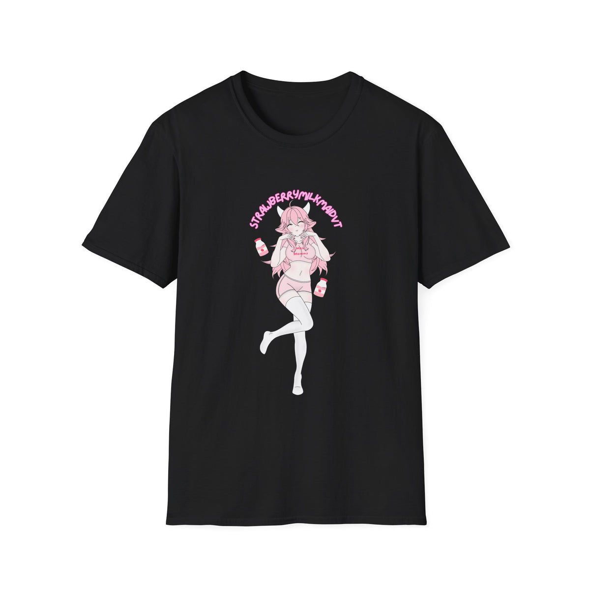 StrawberryMilkMaid "Logo Pose" Shirt