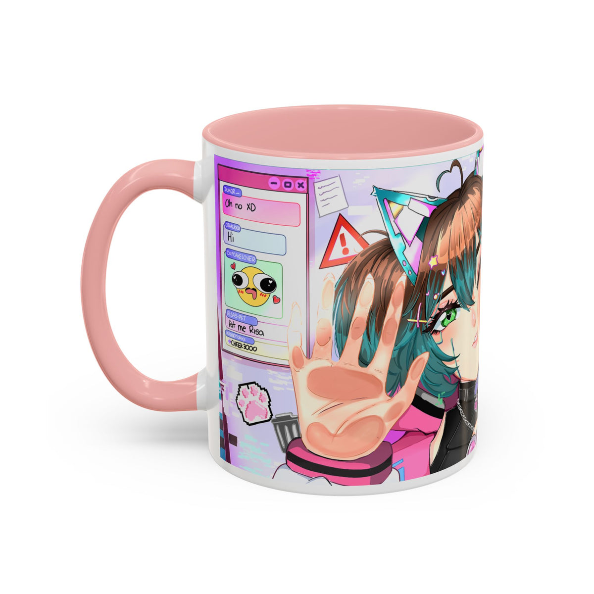 Risa Cupcake "Pressed Against" Mug