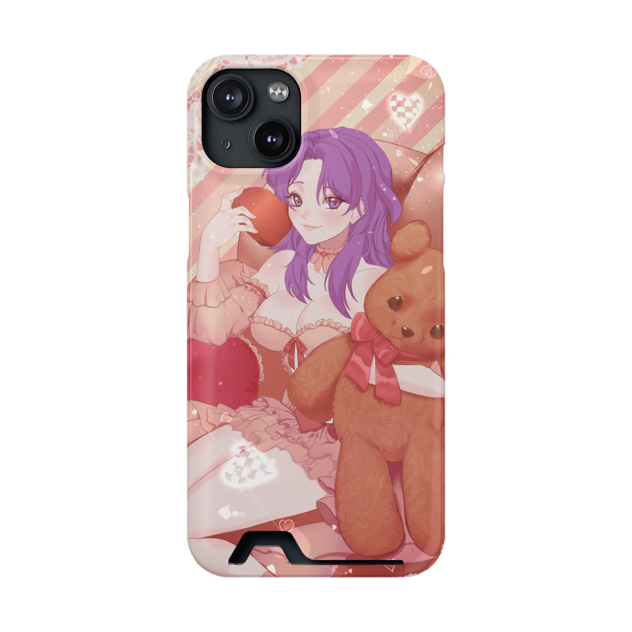 Angelica Phone Case With Card Holder