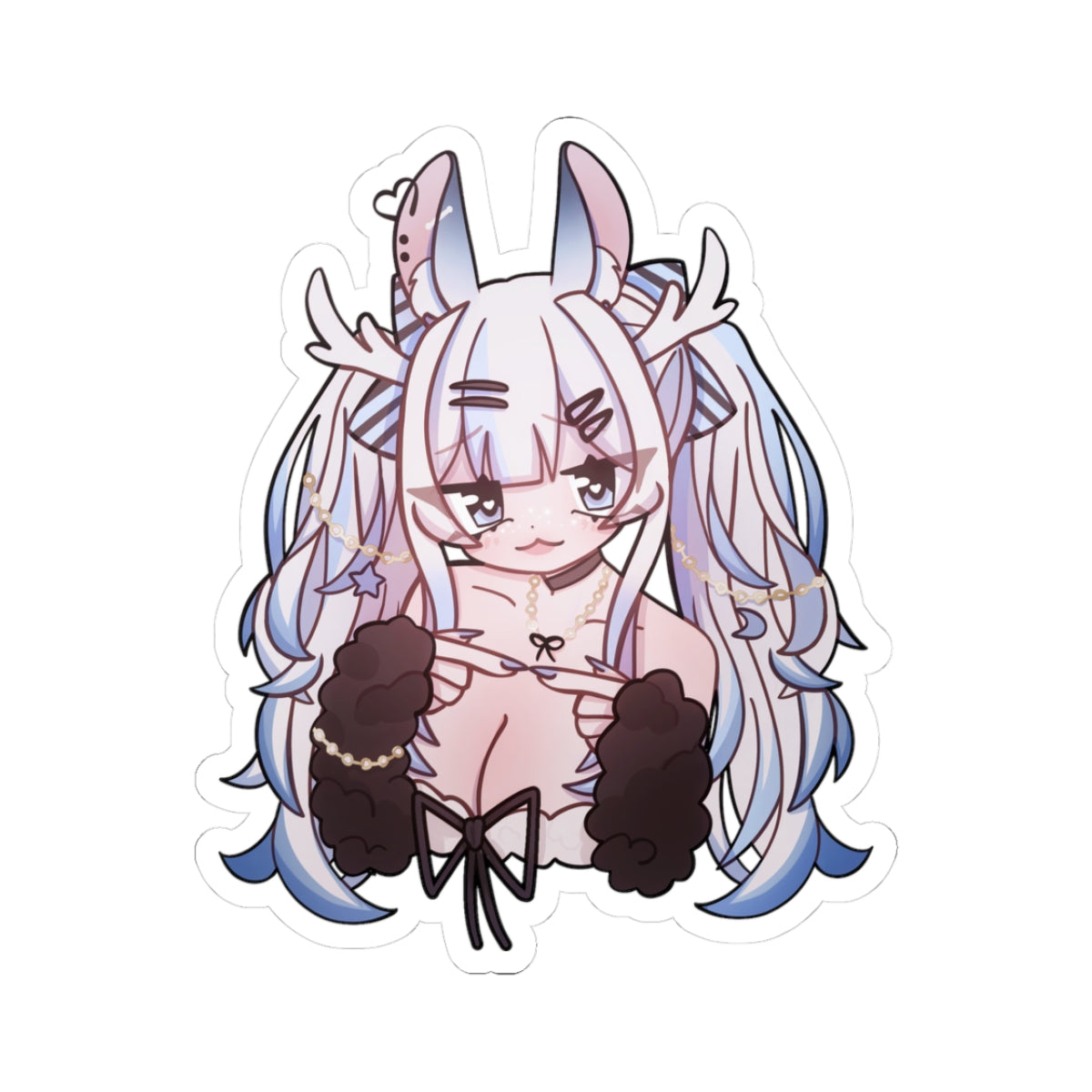 bunny.png "peepoShy" Sticker