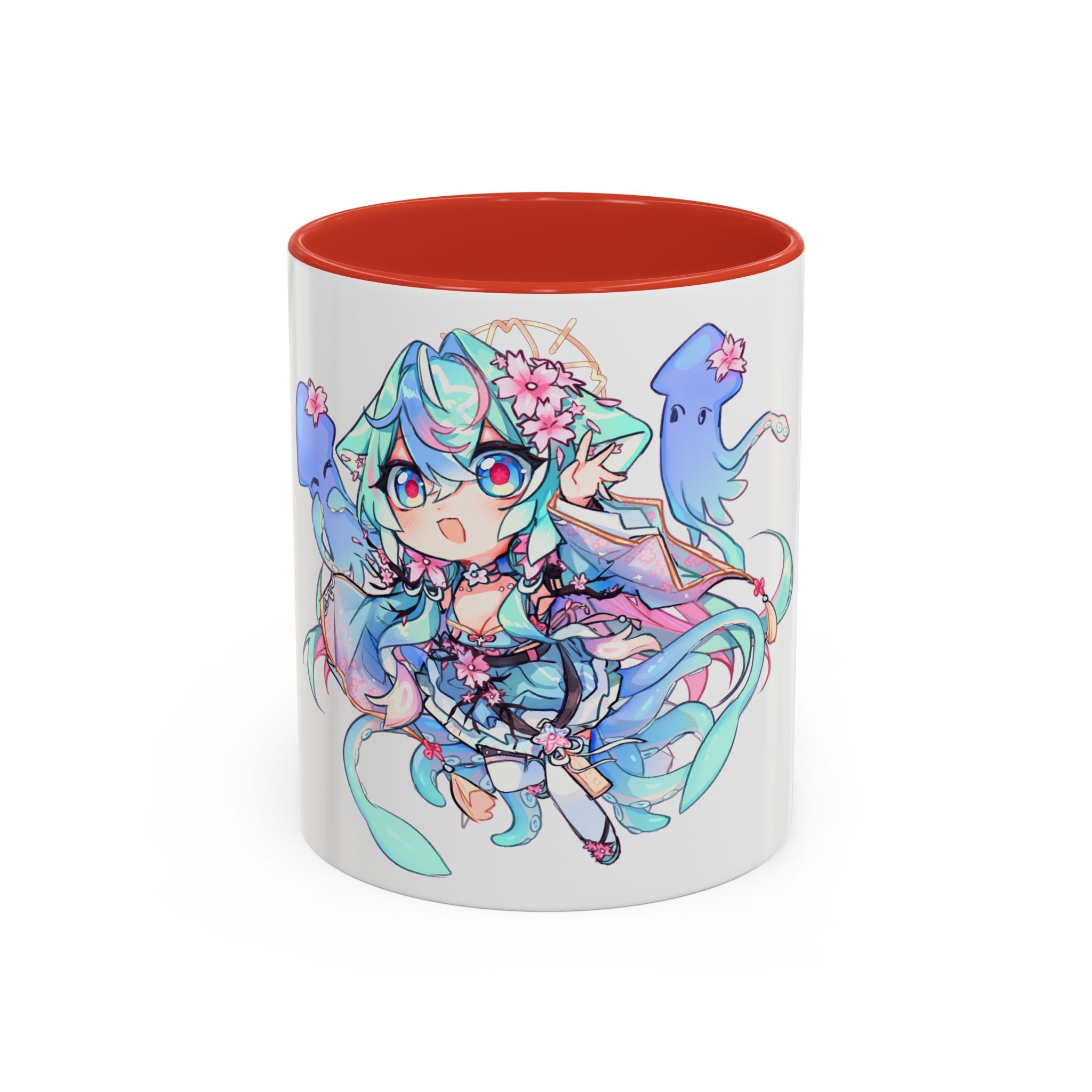 Eggie Weggie "Squid Friends" Accent Mug