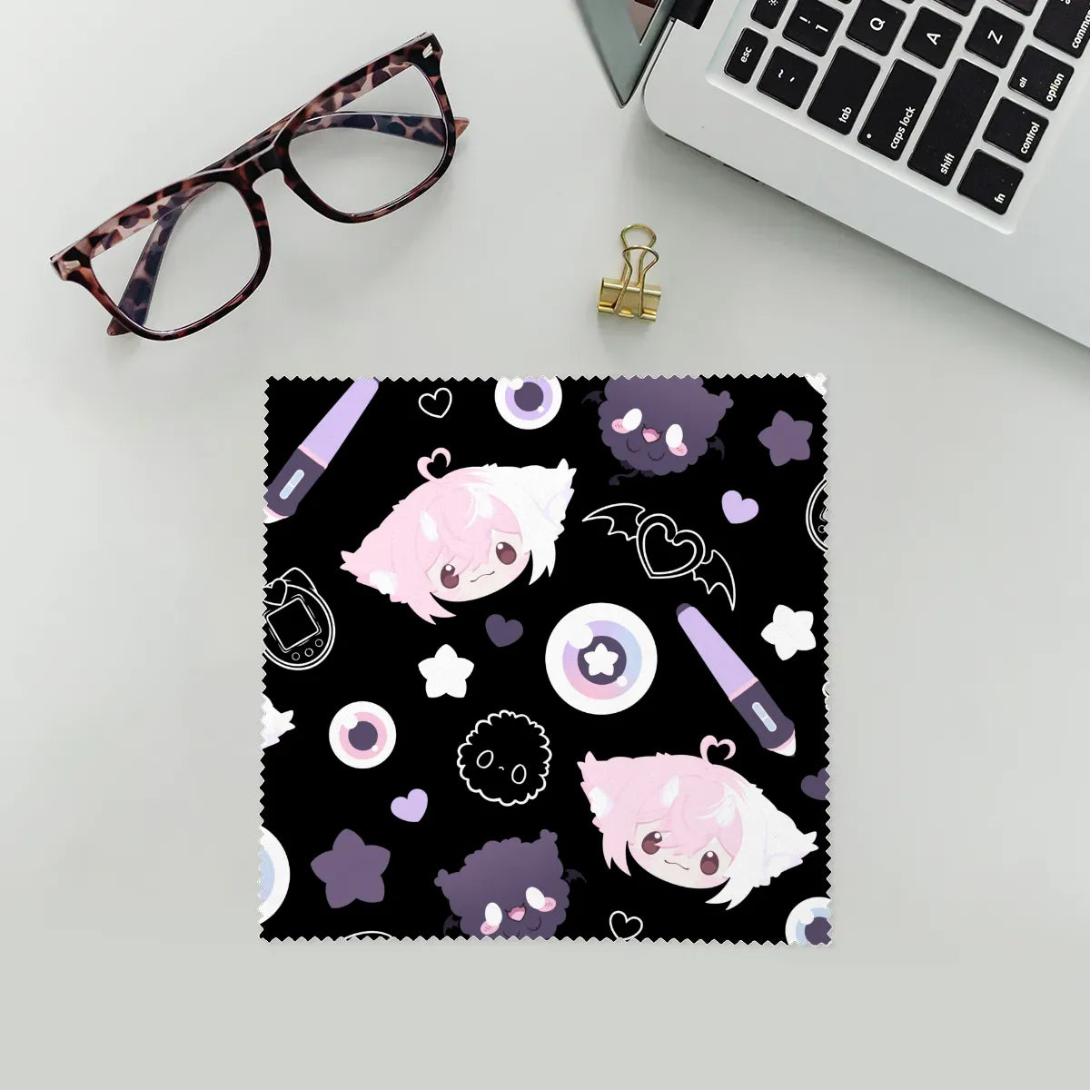 nekowomai Glasses Cleaning Cloth