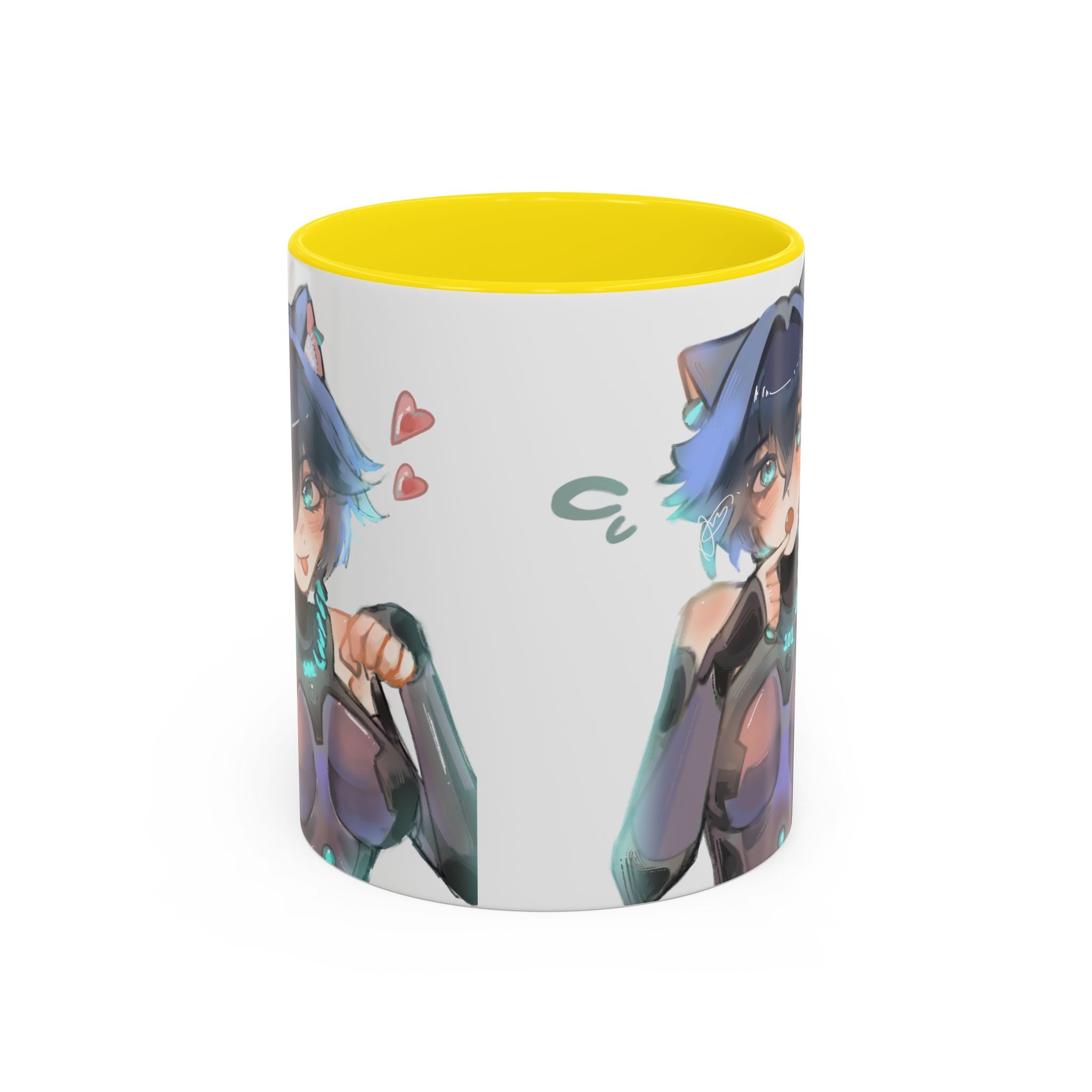Eilucat Painted Mug