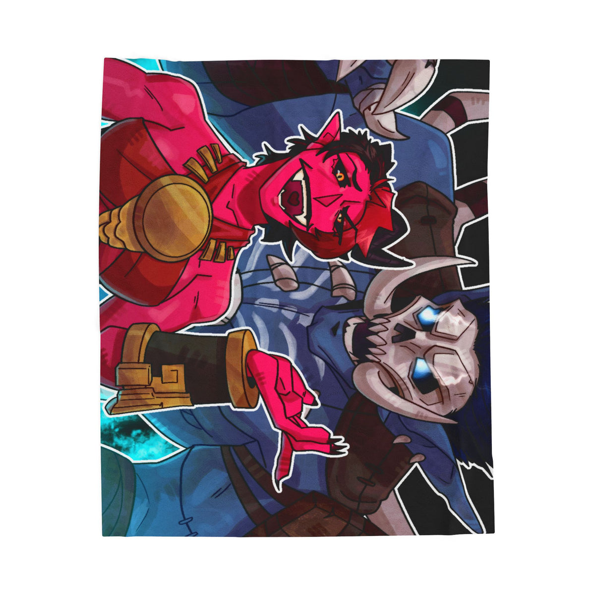 Chow Down "Smug Stare" Blanket