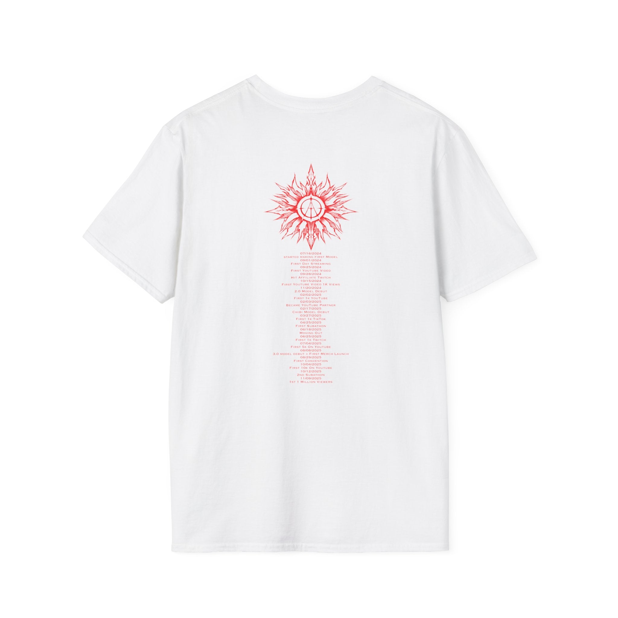 PixieDae Red Metal TShirt