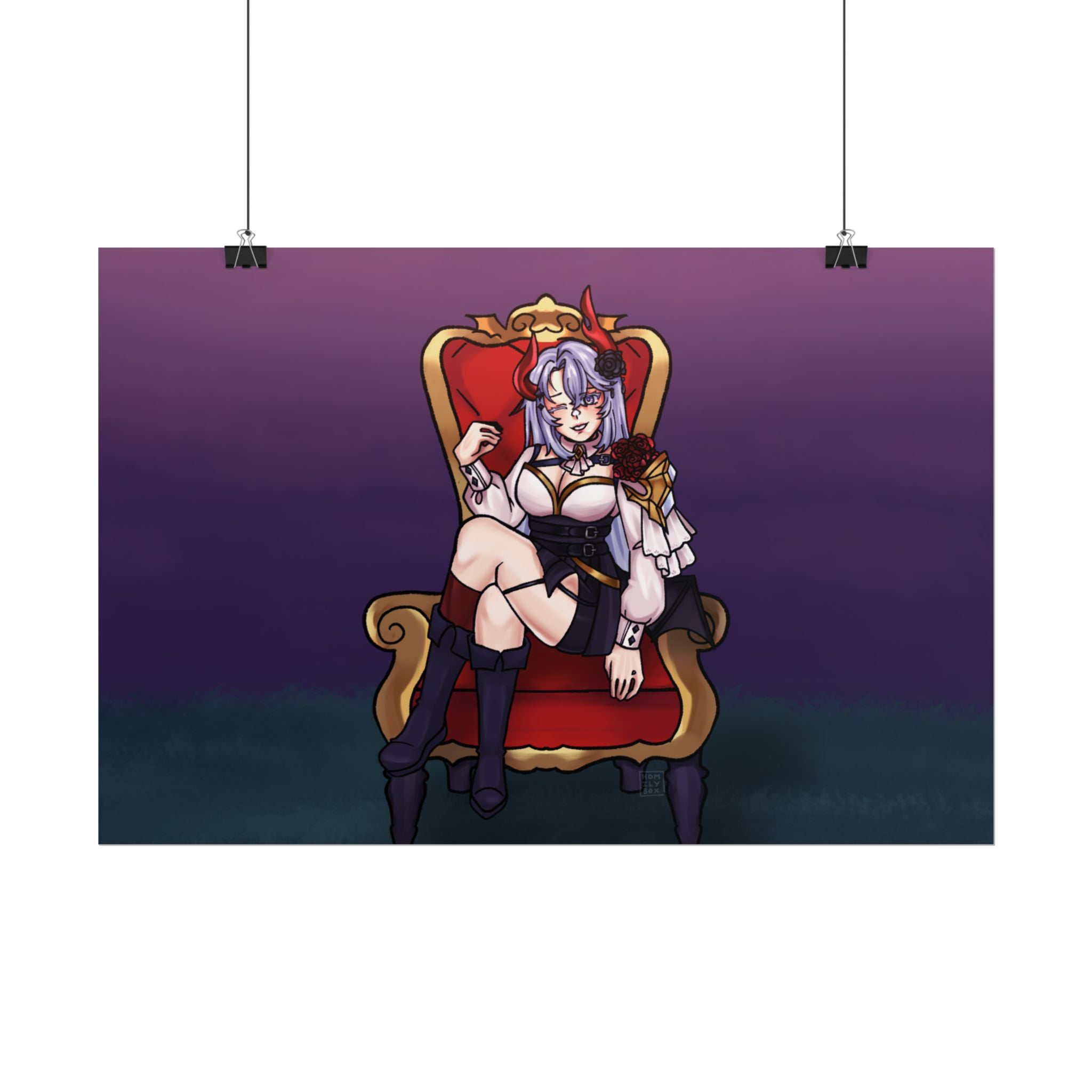 Velorina "Throne" Poster