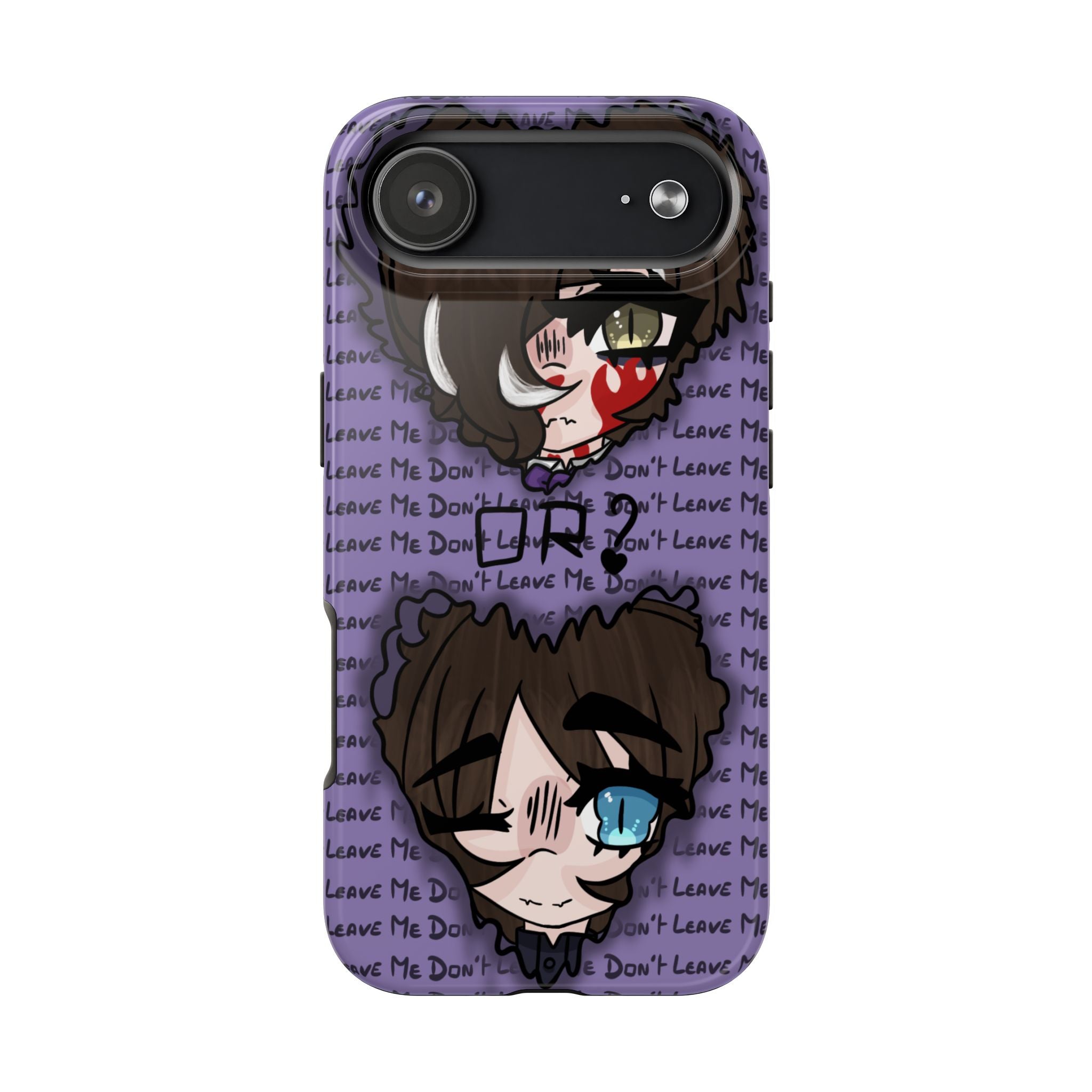 Renée Lysobore "Me or Them" Phone Case