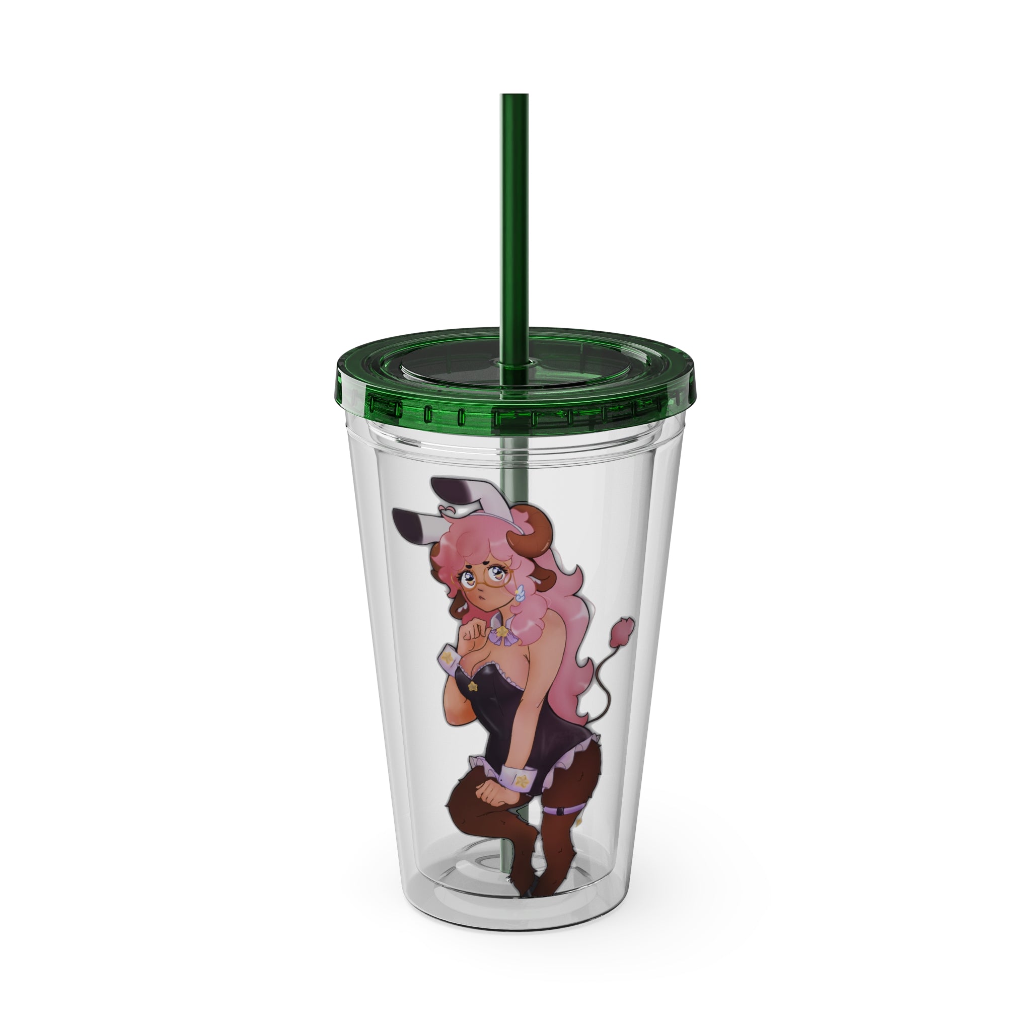 PeachPelle "Cheeky Satyr" Acrylic Tumbler