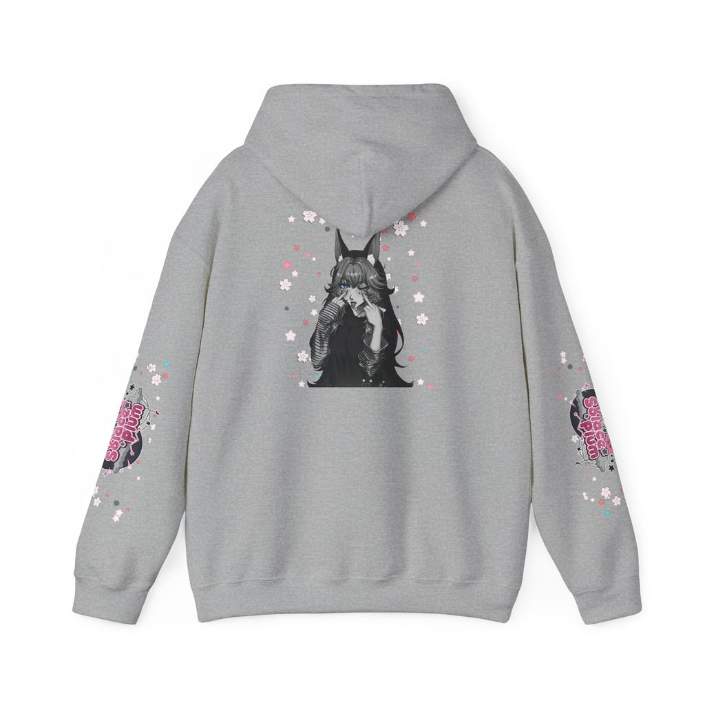 Solace Plum BW "Blep" Designer Hoodie