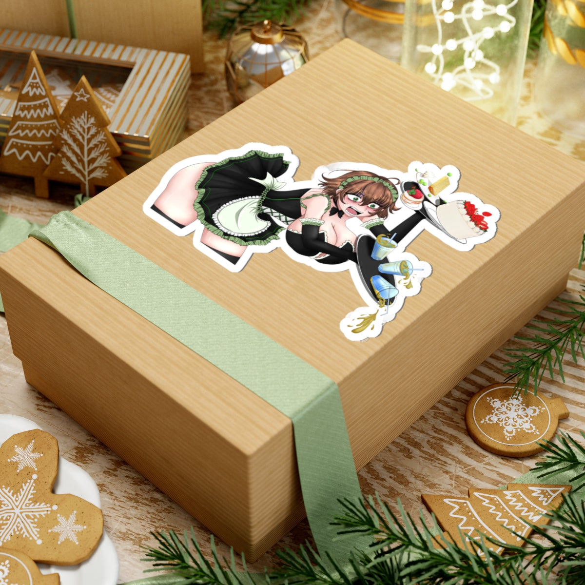 CloverLeDuck "Clumsy Maid" Sticker