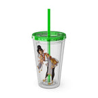 LadyKnightLynx "Reaching Out" Acrylic Tumbler