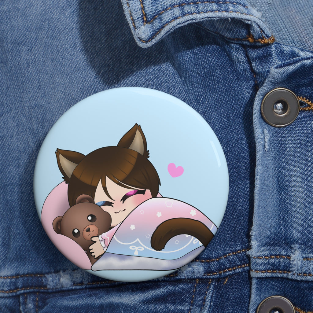 Roflrawr Button Pin
