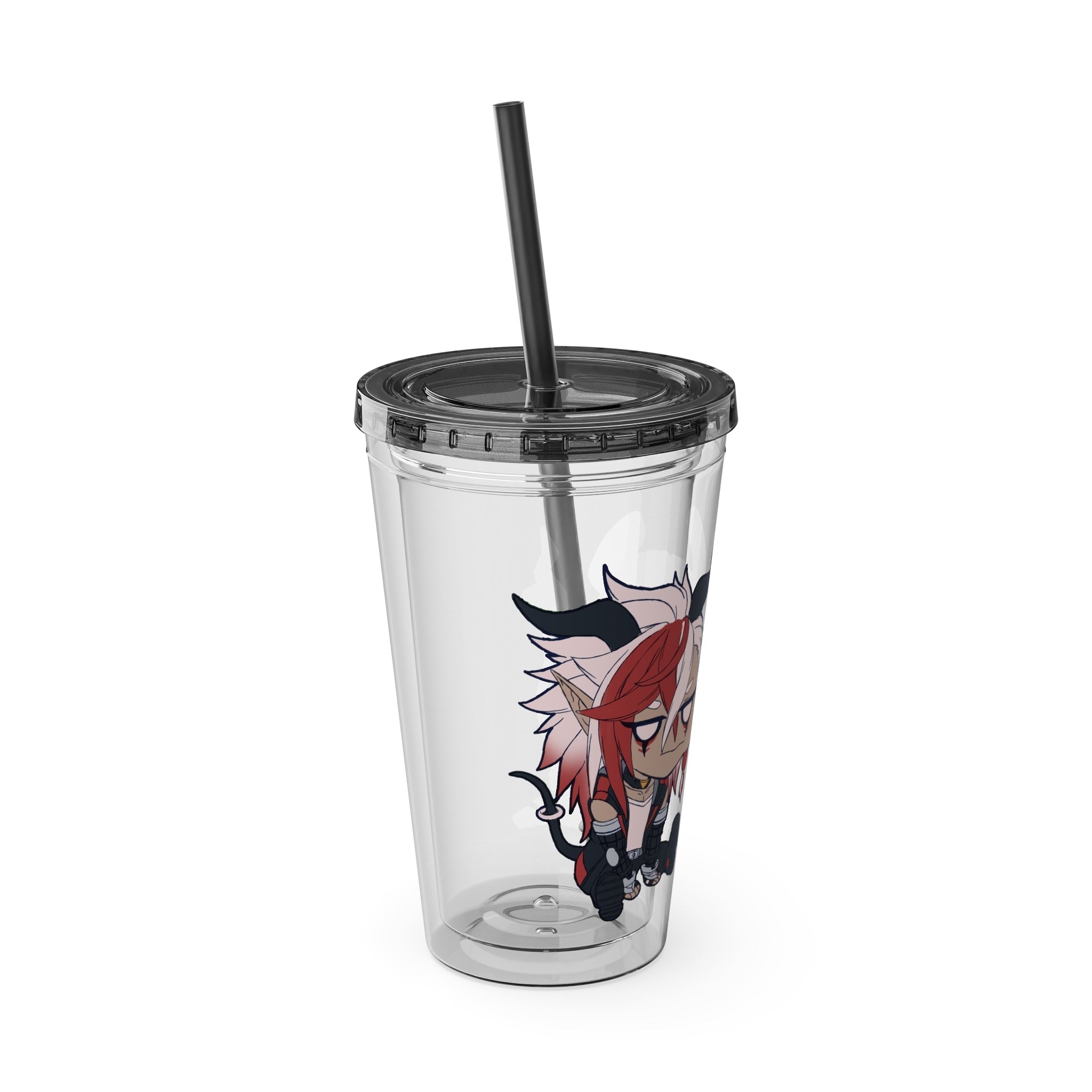 TwylaStyx "Om Nom" Acrylic Tumbler