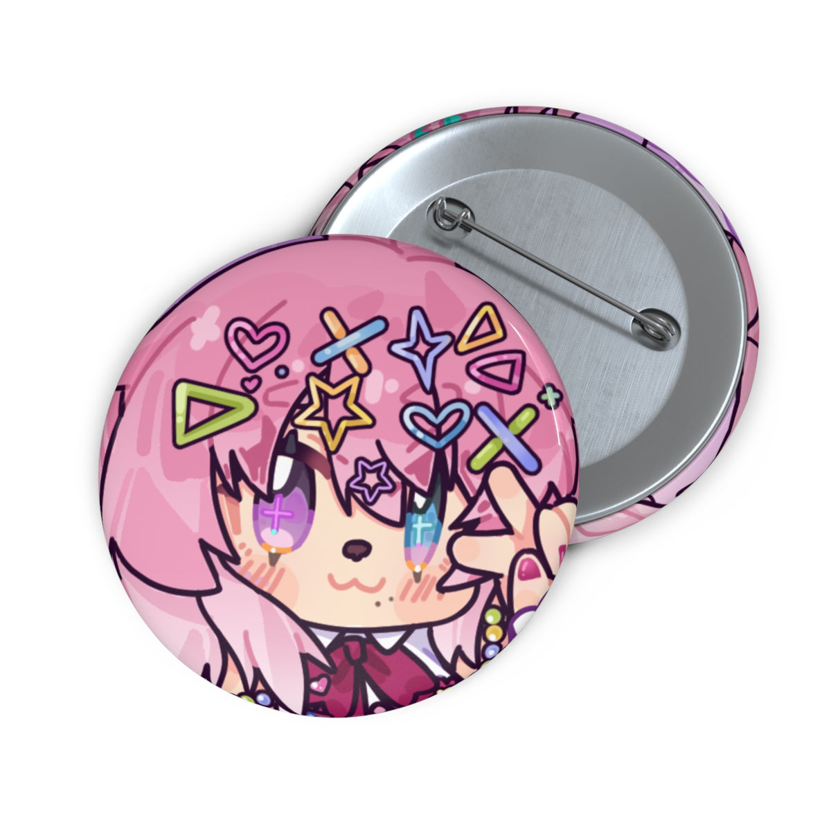 Miaocchi "Say Peace" Pin Button