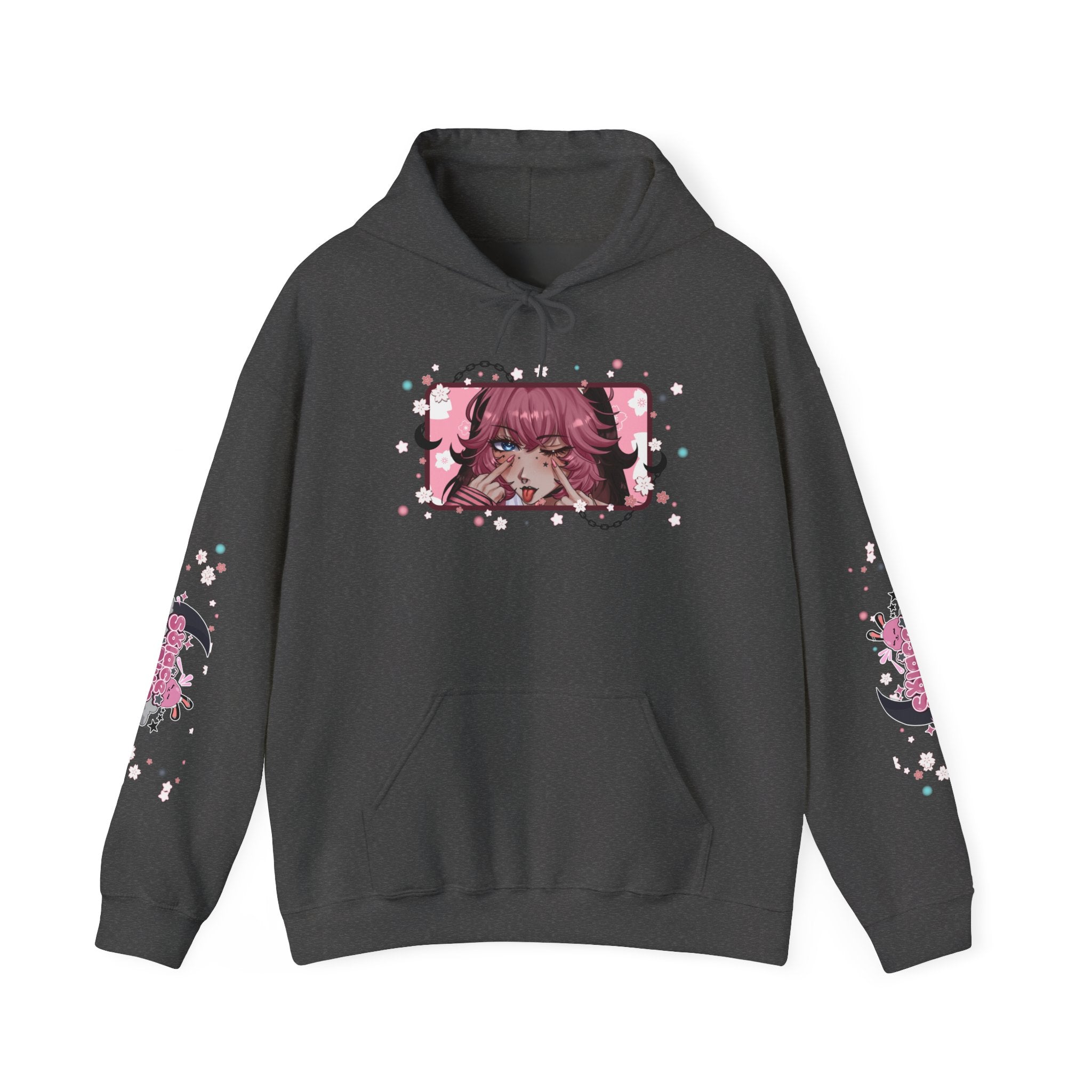 Solace Plum Colored "Blep" Designer Hoodie
