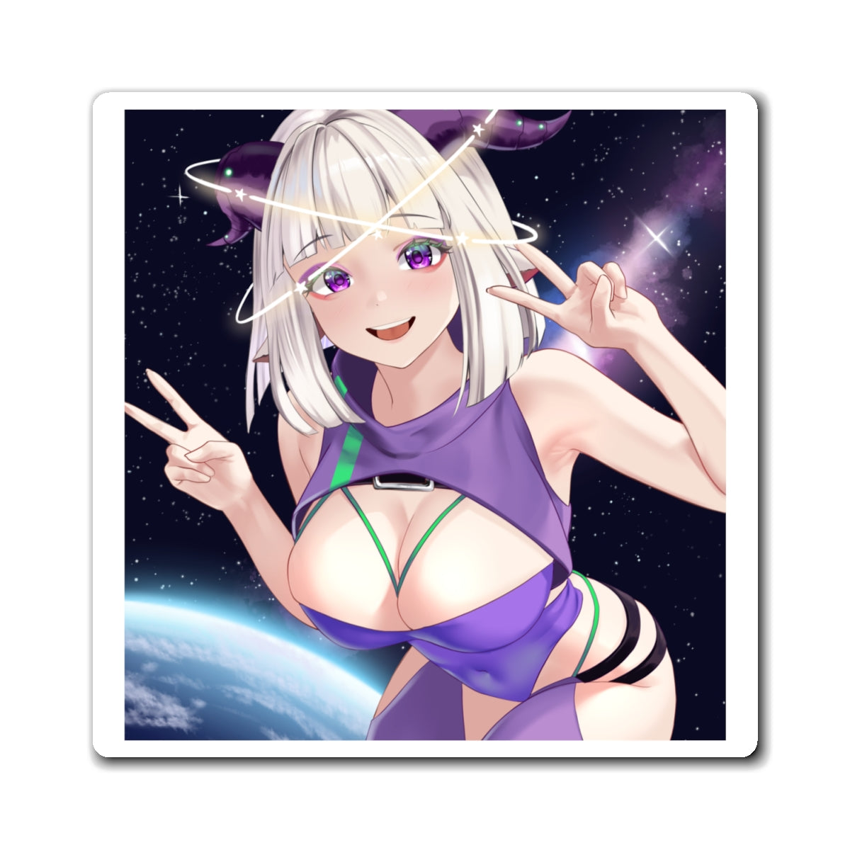 Peace! Bobamai Magnet