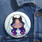 Kosmic "Starry-eyed" Button Pin
