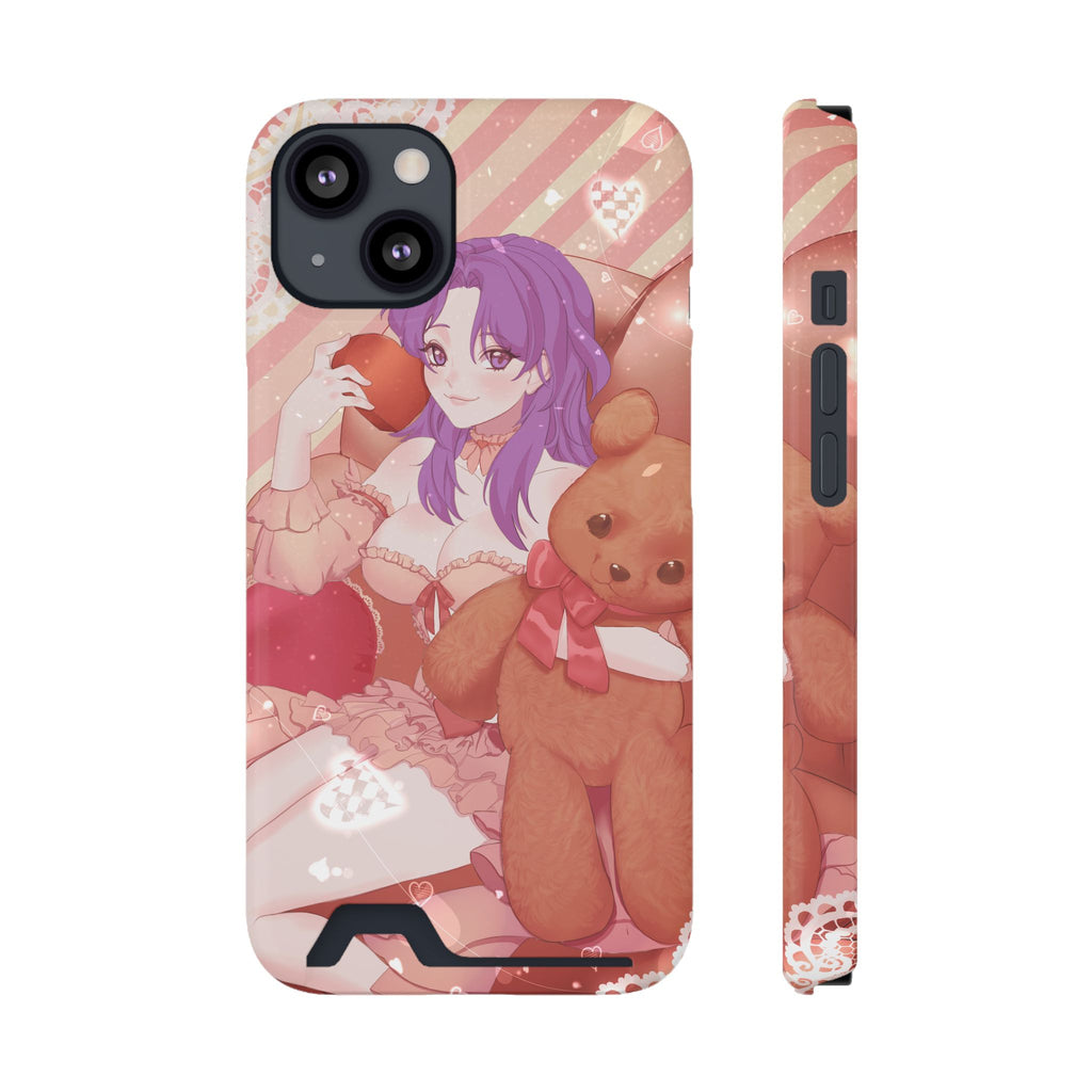 Angelica Phone Case With Card Holder