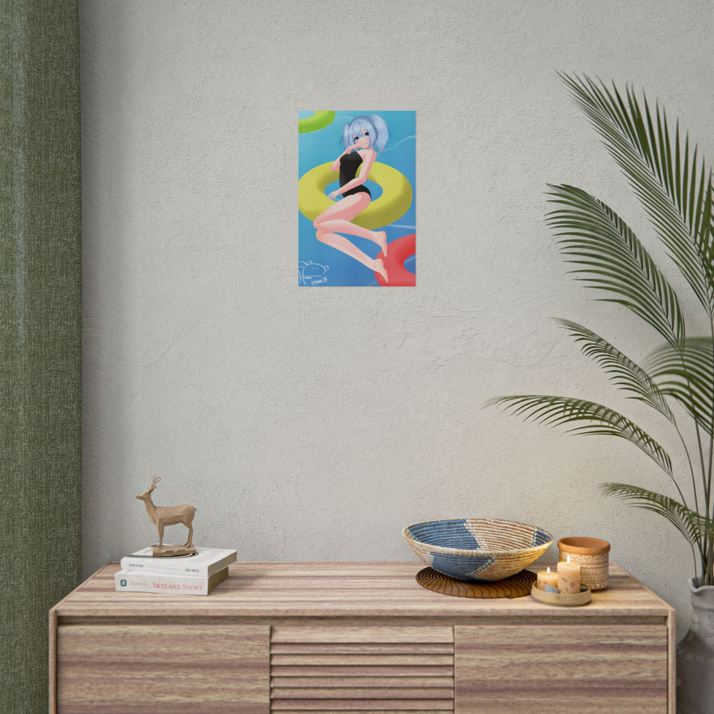 hi2chan "One Piece" Poster