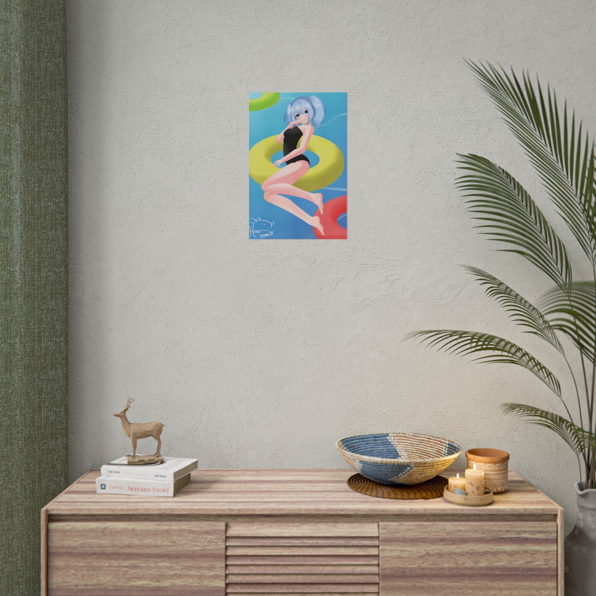 hi2chan "One Piece" Poster