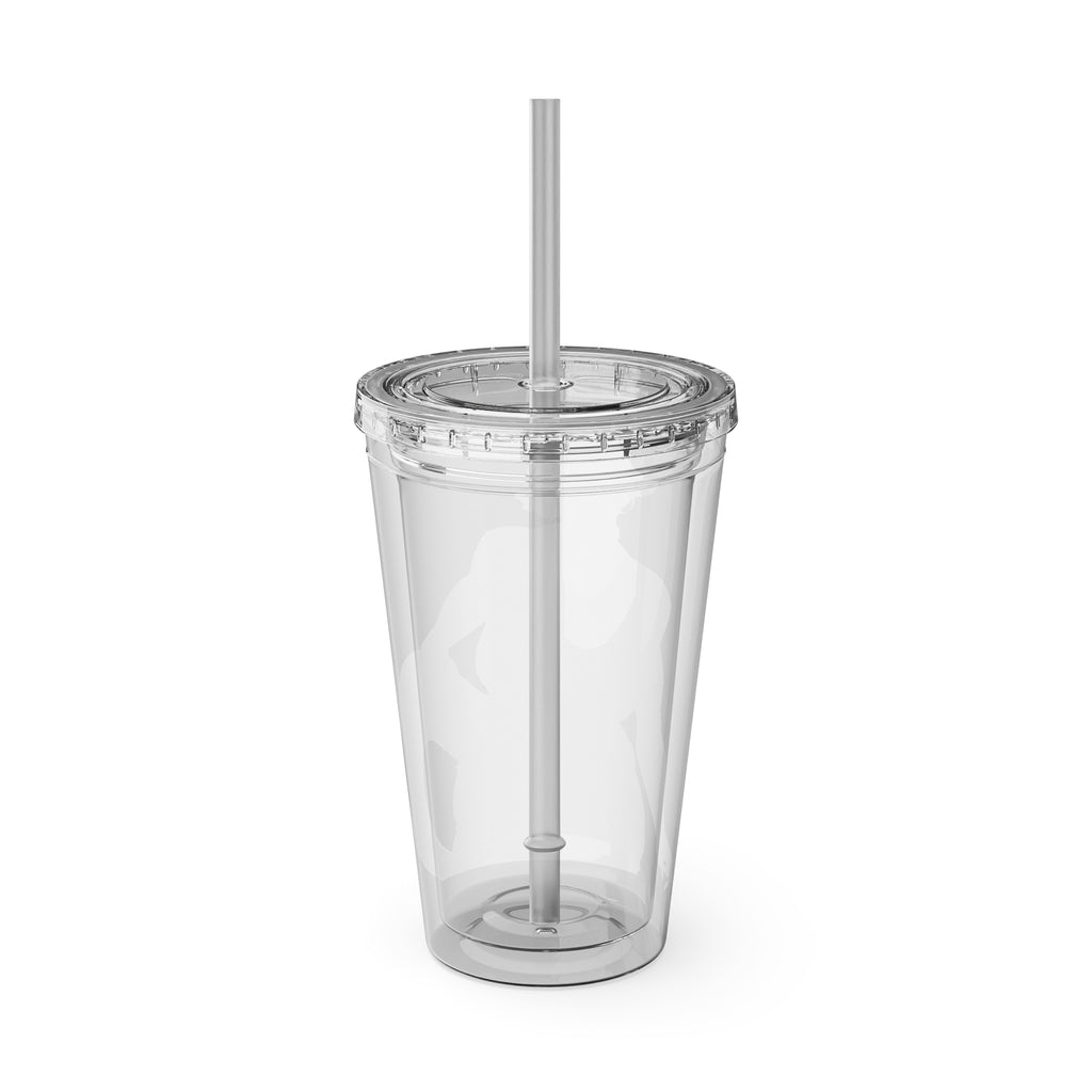 KeytheMoo "Talk to the Tail" Acrylic Tumbler