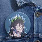Mycena Xanh "As If" Button Pin