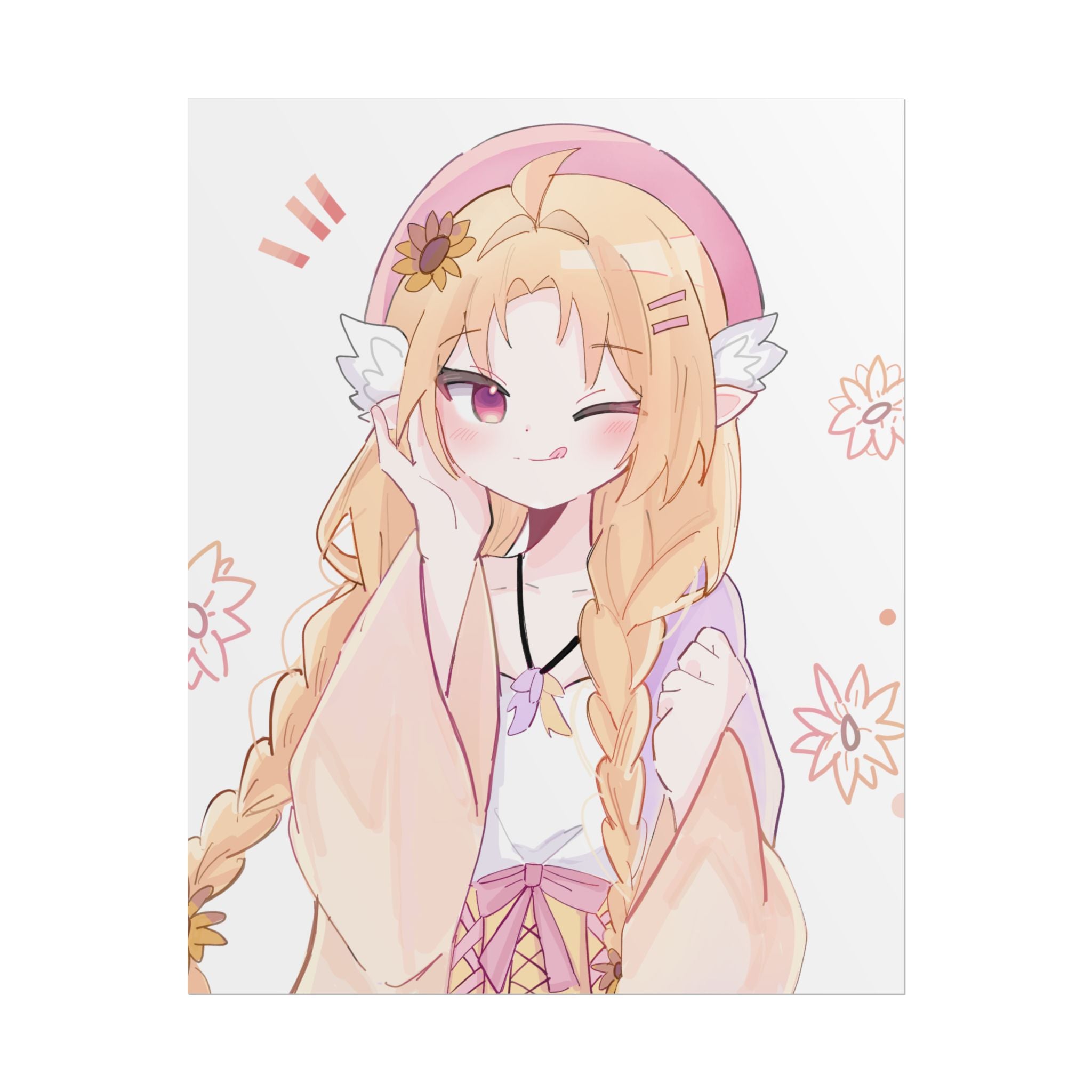 Momo Morning "Wink" Poster