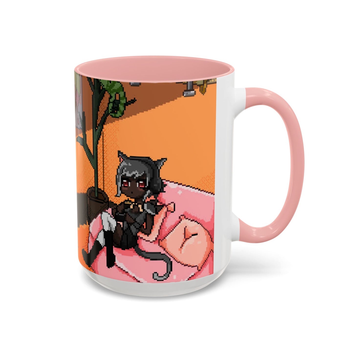Aeverie Late Night Gaming Pixel Mug