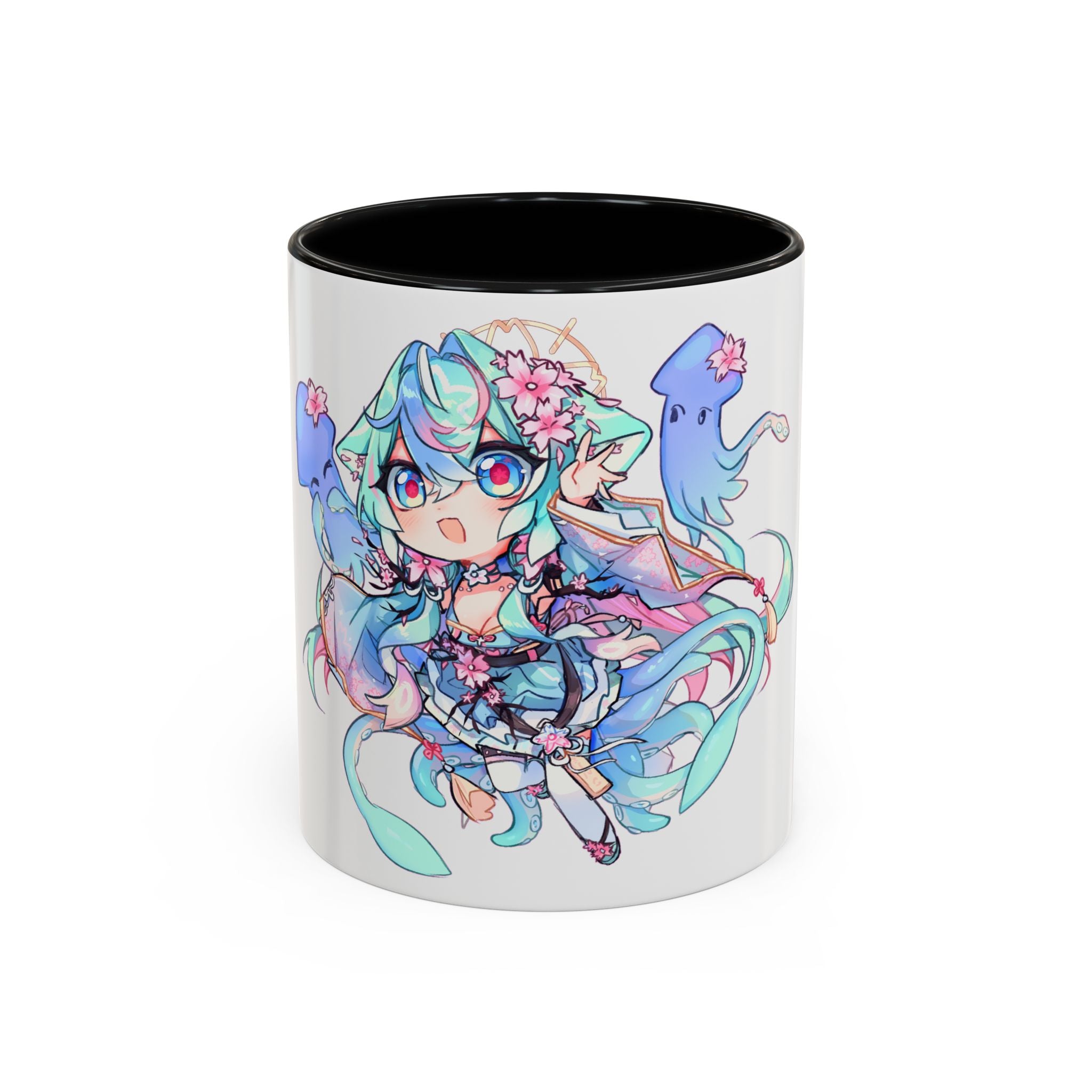 Eggie Weggie "Squid Friends" Accent Mug
